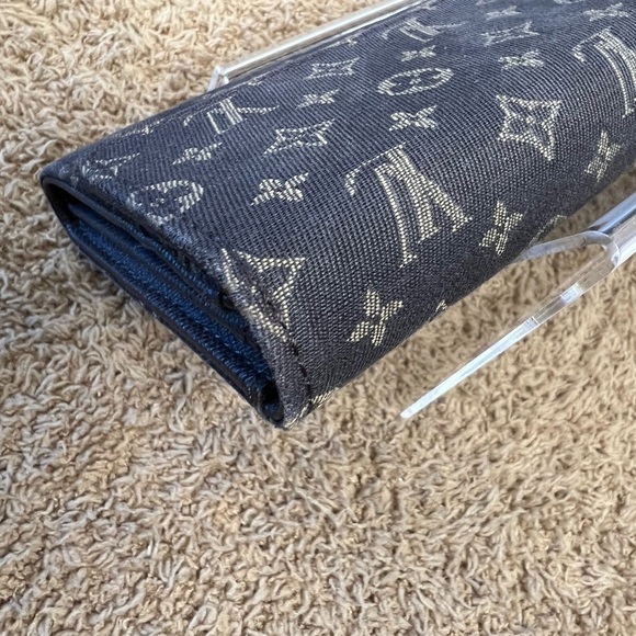 Louis Vuitton Mini Lin Sarah Brown Monogram Long Wallet 2007 - Picture 6 of 13